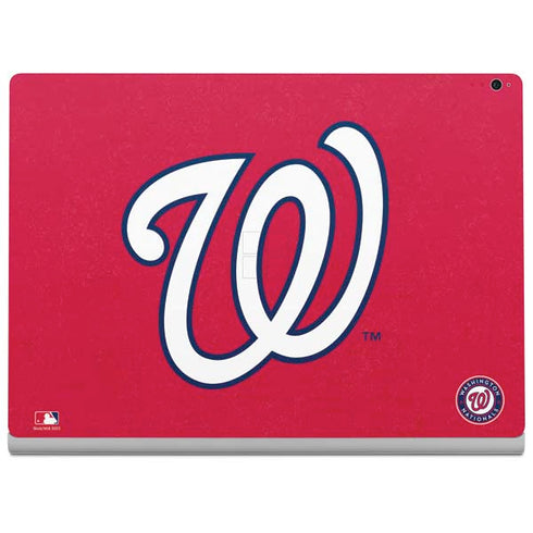 MLB Washington Nationals - Solid Distressed Surface Book 2 15in Skin