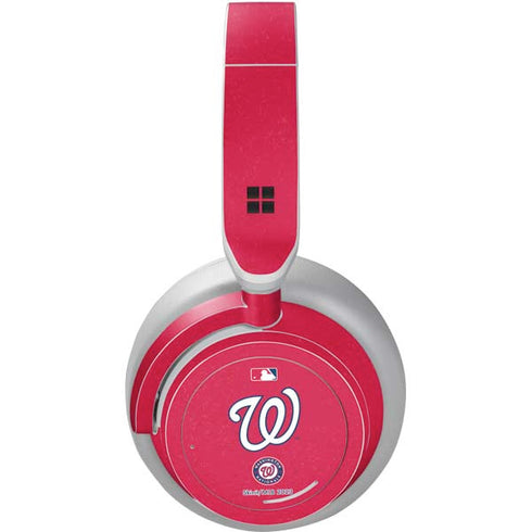 MLB Washington Nationals - Solid Distressed Surface Headphones Skin