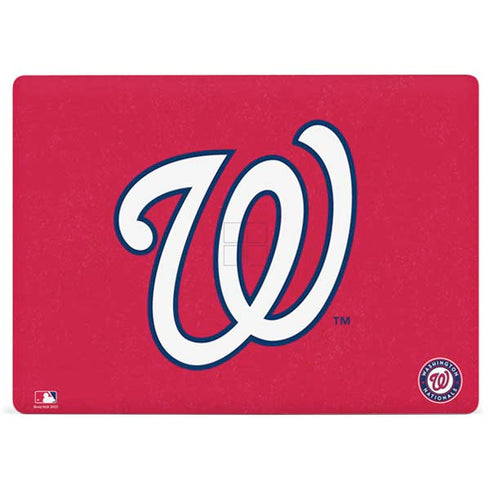 MLB Washington Nationals - Solid Distressed Surface Laptop 3 13.5in Skin