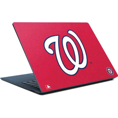 MLB Washington Nationals - Solid Distressed Surface Laptop Skin
