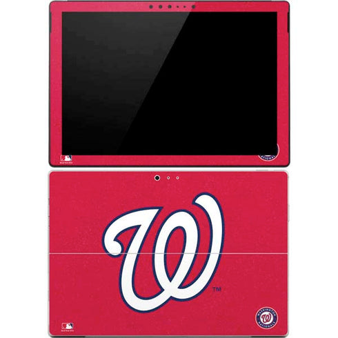 MLB Washington Nationals - Solid Distressed Surface Pro 4 Skin