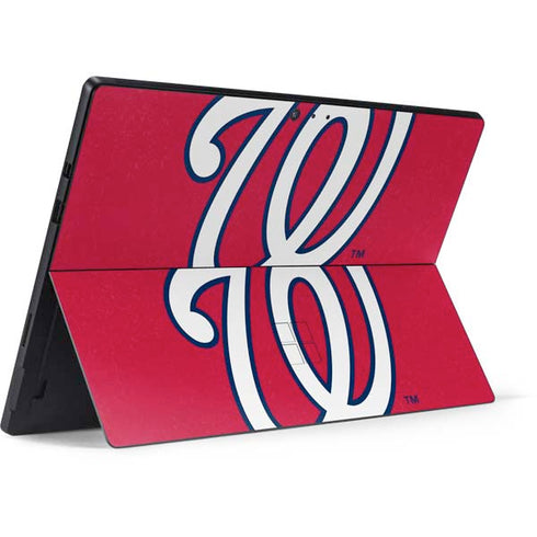 MLB Washington Nationals - Solid Distressed Surface Pro 6 Skin