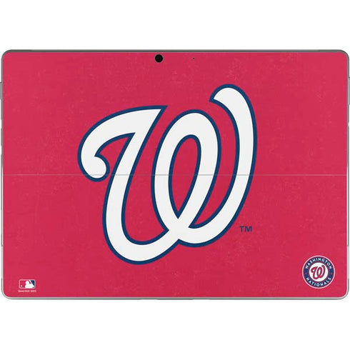 MLB Washington Nationals - Solid Distressed Surface Pro 9 Skin