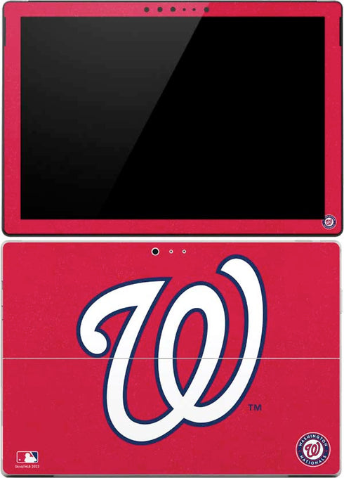 MLB Washington Nationals - Solid Distressed Surface Pro (2017) Skin
