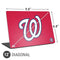 MLB Washington Nationals - Solid Distressed Universal Laptop 12in (9.8 x 6.8in) Skin