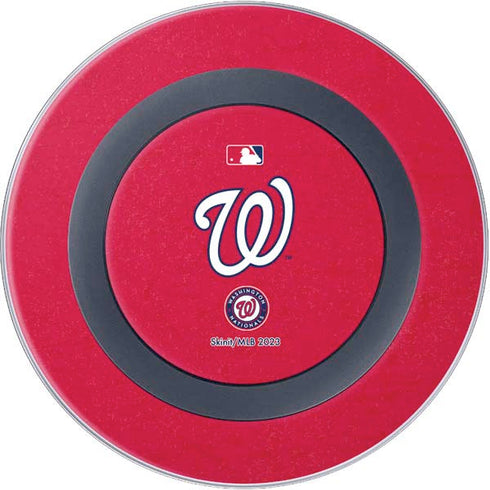 MLB Washington Nationals - Solid Distressed Wireless Charger Skin