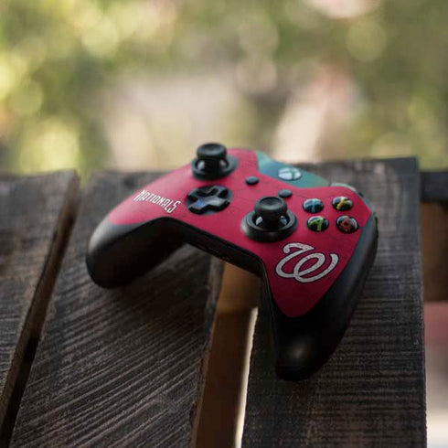 MLB Washington Nationals - Solid Distressed Xbox One Controller Skin