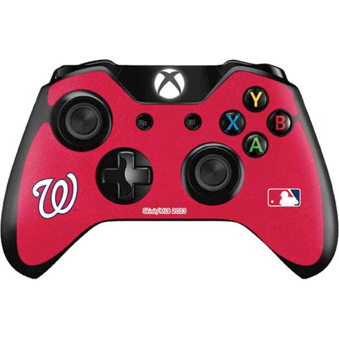 MLB Washington Nationals - Solid Distressed Xbox One Controller Skin