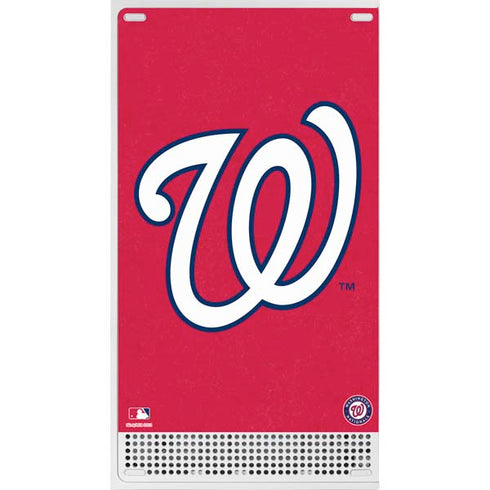 MLB Washington Nationals - Solid Distressed Xbox Series S Skins