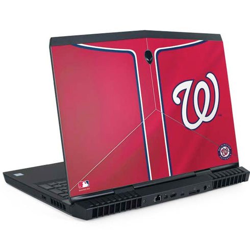 MLB Washington Nationals Alternate Jersey Dell Alienware Skin