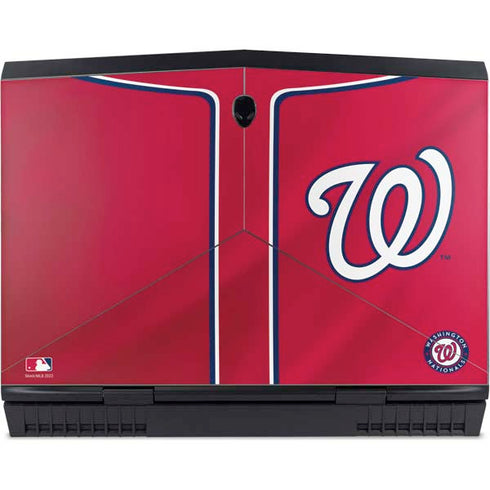 MLB Washington Nationals Alternate Jersey Dell Alienware Skin