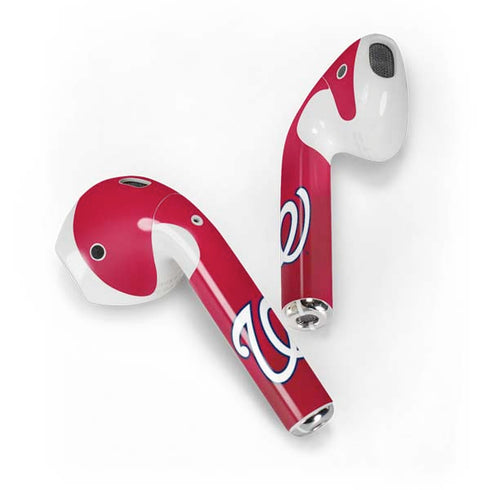 MLB Washington Nationals Alternate Jersey Apple AirPods Skin