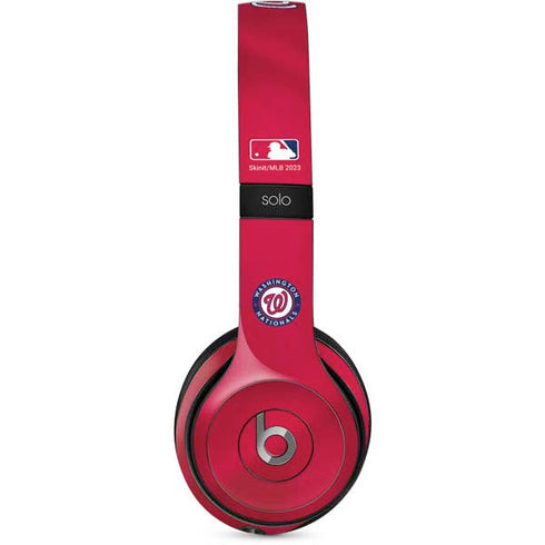 MLB Washington Nationals Alternate Jersey Beats Solo 2 Wired Skin