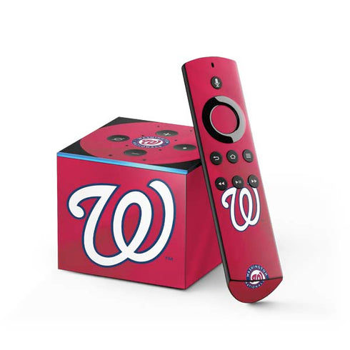 MLB Washington Nationals Alternate Jersey Fire TV Cube Skin