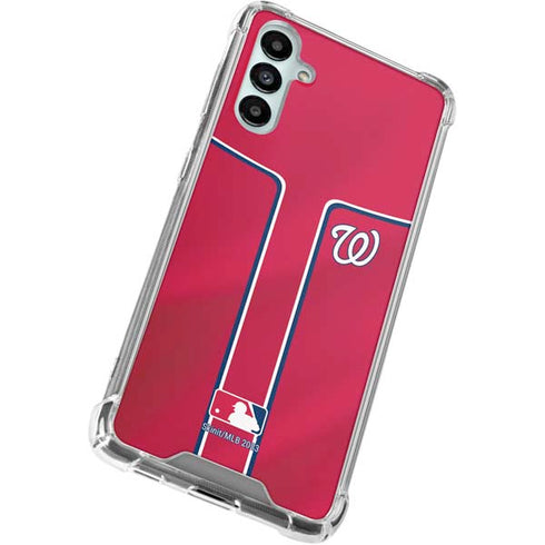 MLB Washington Nationals Alternate Jersey Galaxy A15 5G Clear Case