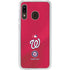 MLB Washington Nationals Alternate Jersey Galaxy A20 Clear Case