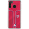 MLB Washington Nationals Alternate Jersey Galaxy A21 Clear Case