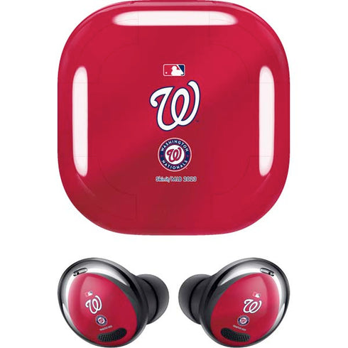 MLB Washington Nationals Alternate Jersey Galaxy Buds Pro Skin