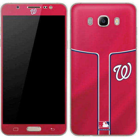 MLB Washington Nationals Alternate Jersey Galaxy J7 Skin