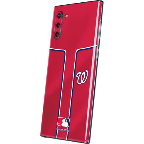 MLB Washington Nationals Alternate Jersey Galaxy Note 10 Skin
