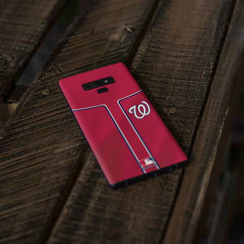 MLB Washington Nationals Alternate Jersey Galaxy Note 9 Skin