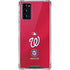 MLB Washington Nationals Alternate Jersey Galaxy Note20 5G Clear Case