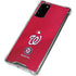 MLB Washington Nationals Alternate Jersey Galaxy Note20 5G Clear Case