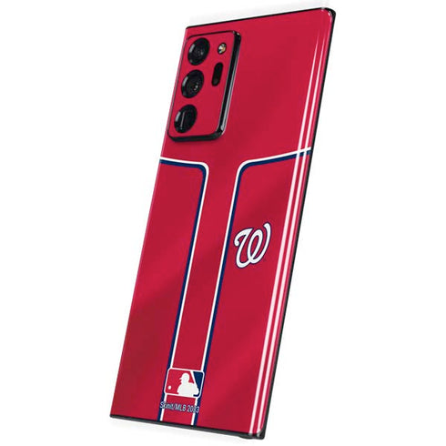 MLB Washington Nationals Alternate Jersey Galaxy Note20 Ultra 5G Skin