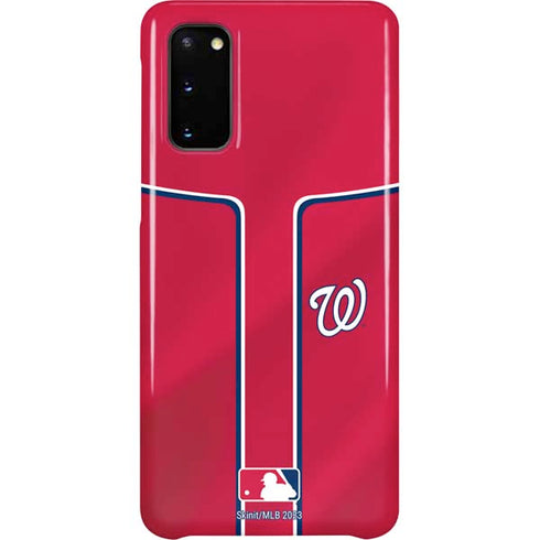 MLB Washington Nationals Alternate Jersey Galaxy S20 Lite Case