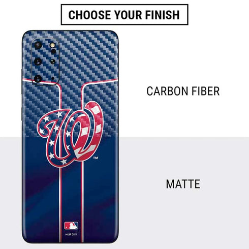 MLB Washington Nationals Alternate Jersey Galaxy S20 Plus Skin