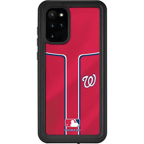 MLB Washington Nationals Alternate Jersey Galaxy S20 Plus Waterproof Case