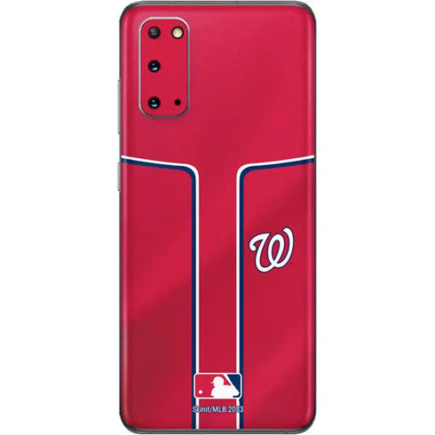MLB Washington Nationals Alternate Jersey Galaxy S20 Skin