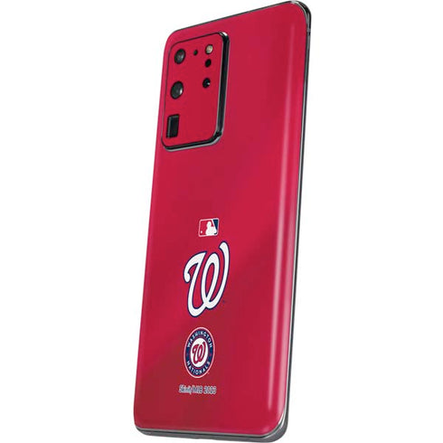 MLB Washington Nationals Alternate Jersey Galaxy S20 Ultra 5G Skin
