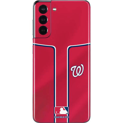 MLB Washington Nationals Alternate Jersey Galaxy S21 5G Skin