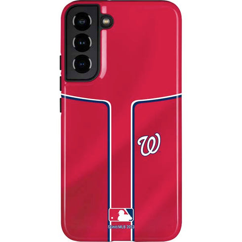 MLB Washington Nationals Alternate Jersey Galaxy S22 Plus Pro Case