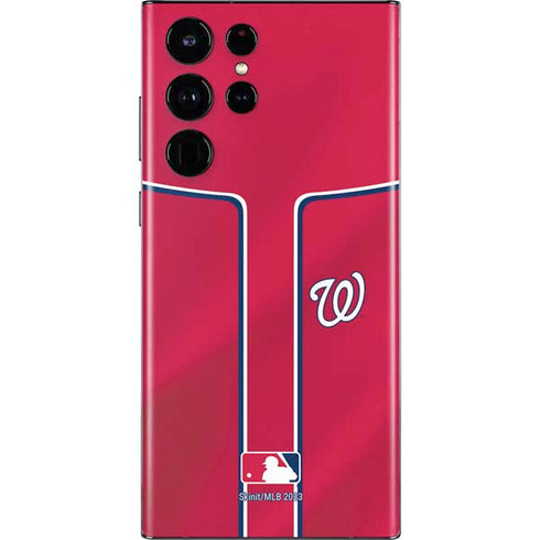 MLB Washington Nationals Alternate Jersey Galaxy S22 Ultra Skin