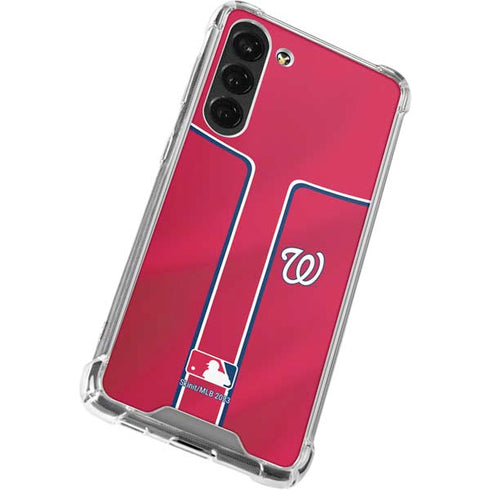 MLB Washington Nationals Alternate Jersey Galaxy S23 Plus Clear Case