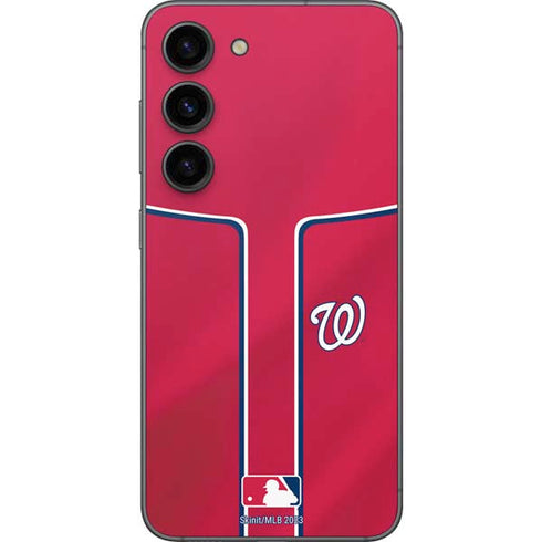 MLB Washington Nationals Alternate Jersey Galaxy S23 Skin