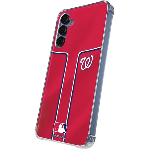 MLB Washington Nationals Alternate Jersey Galaxy S24 Clear Case