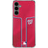MLB Washington Nationals Alternate Jersey Galaxy S24 Plus Clear Case
