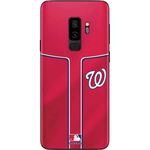 MLB Washington Nationals Alternate Jersey Galaxy S9 Plus Skin