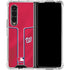 MLB Washington Nationals Alternate Jersey Galaxy Z Fold4 5G Clear Case
