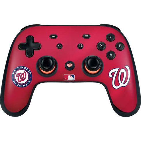MLB Washington Nationals Alternate Jersey Google Stadia Controller Skin