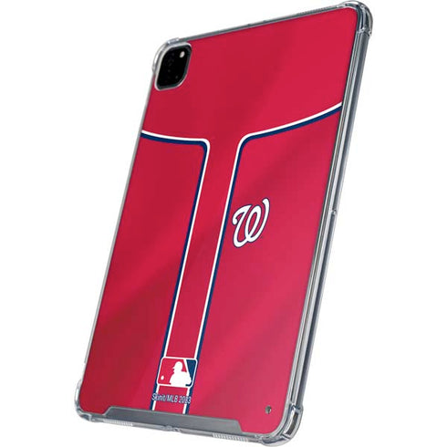 MLB Washington Nationals Alternate Jersey iPad Pro 12.9in (2020) Clear Case