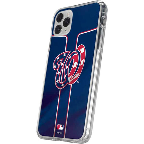 MLB Washington Nationals Alternate Jersey iPhone 11 Pro Clear Case