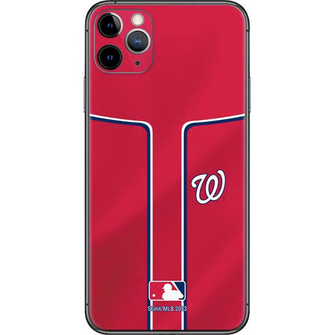 MLB Washington Nationals Alternate Jersey iPhone 11 Pro Max Skin
