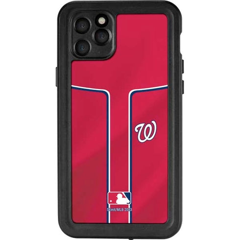 MLB Washington Nationals Alternate Jersey iPhone 11 Pro Max Waterproof Case