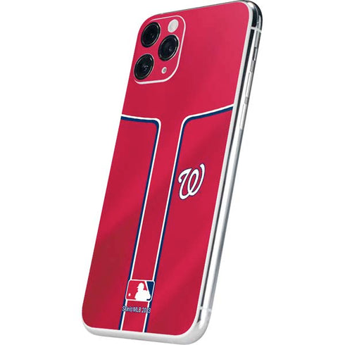MLB Washington Nationals Alternate Jersey iPhone 11 Pro Skin