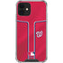 MLB Washington Nationals Alternate Jersey iPhone 12 Clear Case