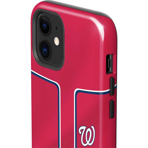 MLB Washington Nationals Alternate Jersey iPhone 12 Mini Impact Case